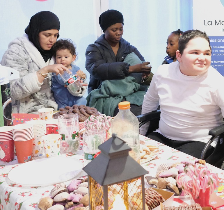 inclusion auprès des familles au sein d'un hébergement solidaire